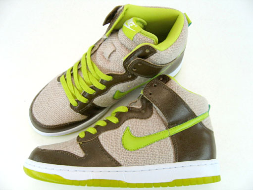 Nike Dunk High GS - Shrek