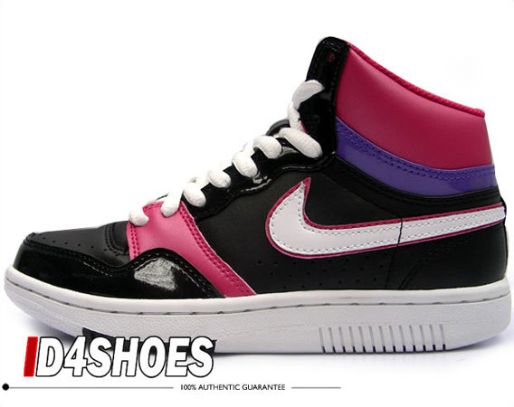 Nike Court Force High – Black/Cerise