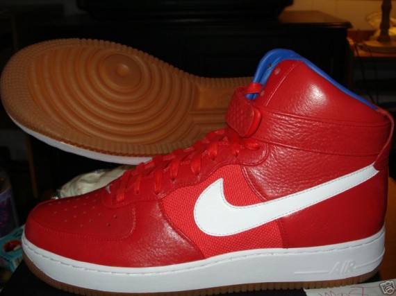 Bobbito x Nike Air Force 1 High Premium – Puerto Rico Blue & Red