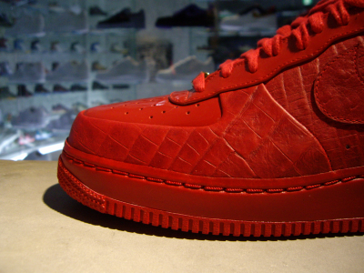 Nike Air Force 1 iD - Red Croc