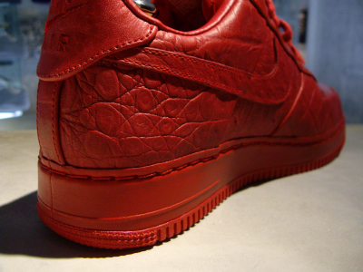 Nike Air Force 1 iD - Red Croc