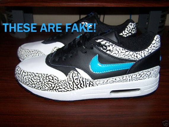 Fake Report: Air Max 1 Atmos - Elephant Pattern