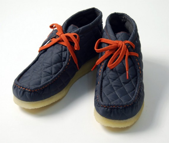 Clarks Wallabee - Quilted & Reptile