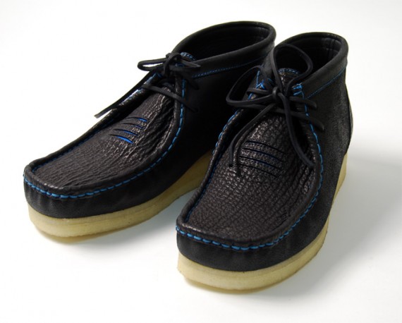 Clarks Wallabee - Quilted & Reptile