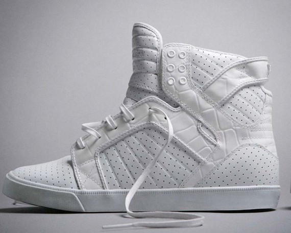 Supra Skytop NS White Sneakers