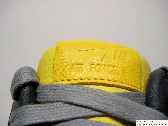 Nike Air Force 1 Supreme - Zest - Anthracite - Charcoal