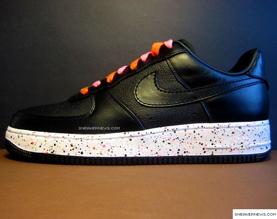 Nike Air Force 1 WMNS - Laser Pink + Speckled Midsole Now Available