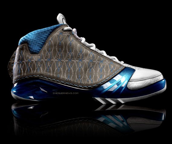 Air Jordan XX3 - White Titanium-University Blue