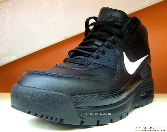 Air Max 90 Boot Black White 2