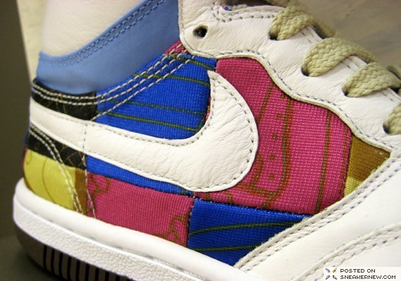 Nike WMNS Court Force High - Patchwork