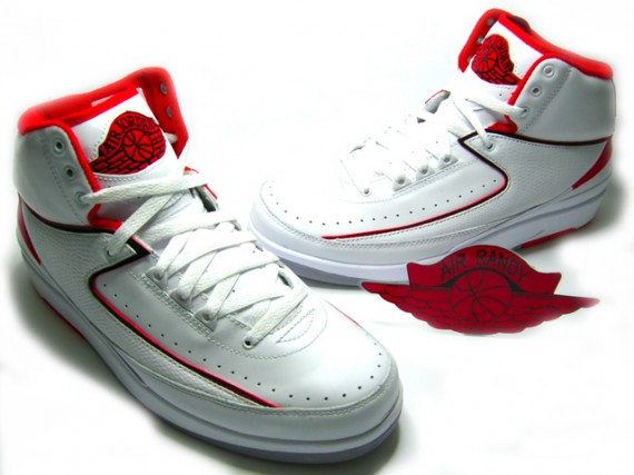 Air Jordan Retro II - White-Varsity Red - Collezione Pack #3