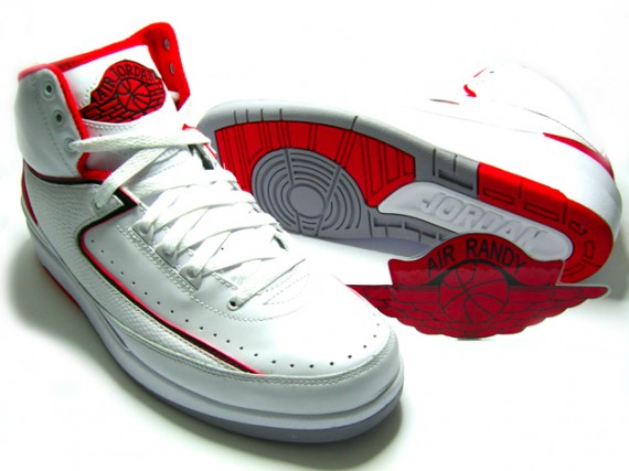 Jordan Ii White Red Collezione Pack3