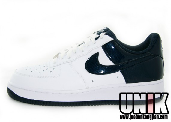 Nike Air Force 1 White Black Patent