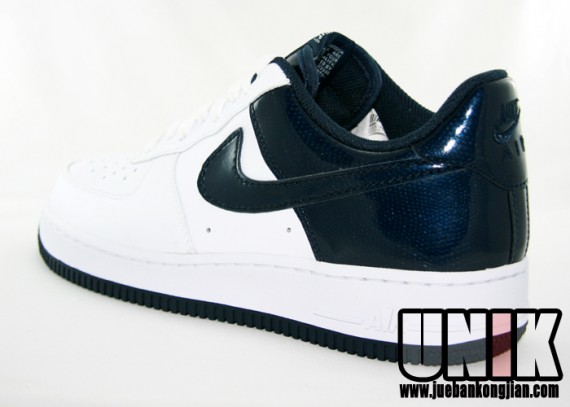 Nike Air Force 1 White Black Patent3