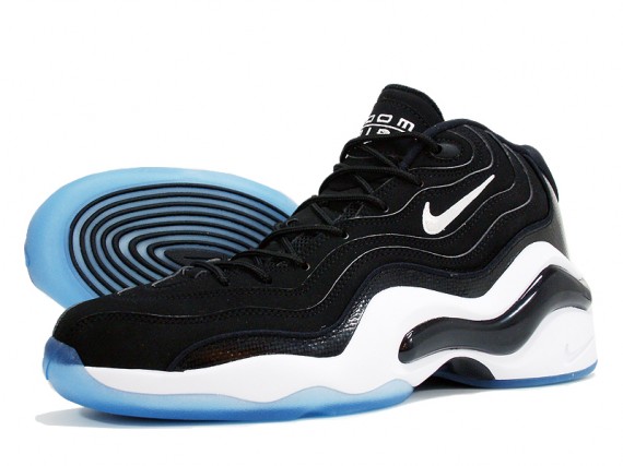 Nike Zoom Flight 96 - Black-White-Royal - Now Available