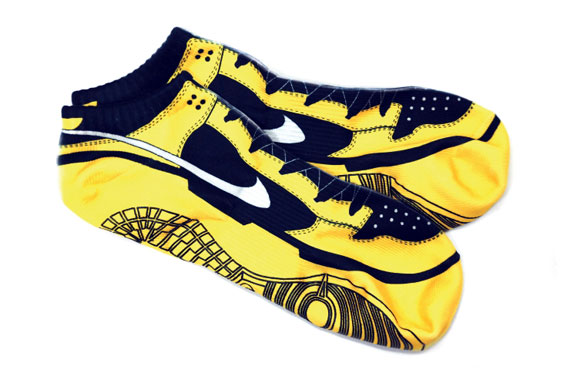 Nike Dunk Low Socks - Black-Yellow