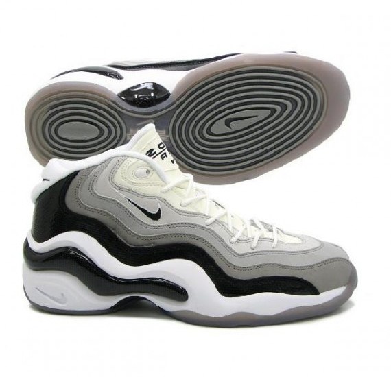 Nike Zoom Flight 96 – White-Black-Neutral Gray