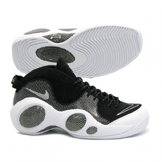 Nike Zoom Flight 95 Retro - Black-White - Jason Kidd