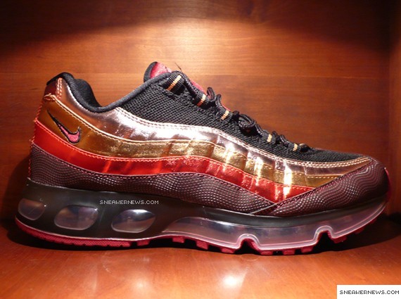 Nike Air Max 95 360 - Black/Team Red - Now Available