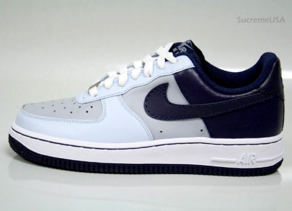 Nike Air Force 1 WMNS - Mist Blue - Blue Ice - Navy