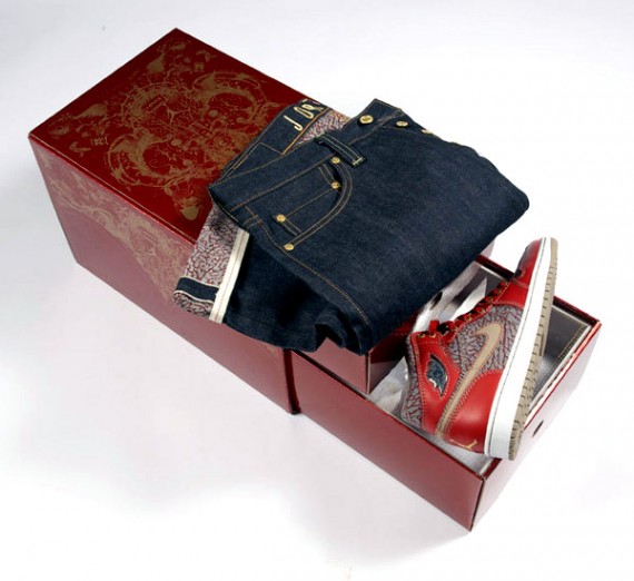 Air Jordan x Levi’s 23/501 Package