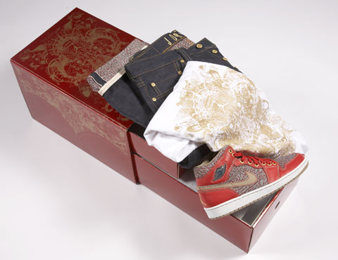 Air Jordan x Levi’s 23/501 Package