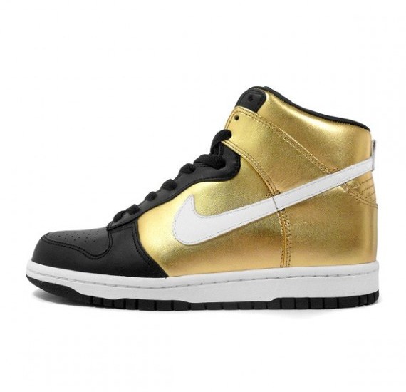 Nike Dunk High Premium 2008 – Gold