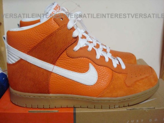 Nike Dunk High Horse Hair & Gum Sole