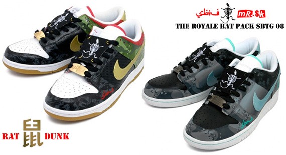 SBTG x MR..SK: The Royale Rat Pack Dunk Low