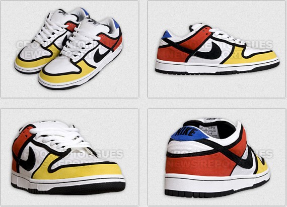 Nike Dunk Low SB - Piet Mondrian