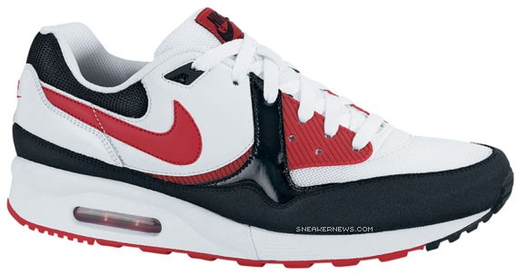 Nike Air Max Light - White - Varsity Red - Black