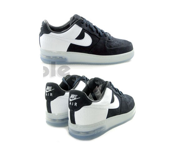 Nike Air Force 1 Supreme Max Air - Black Suede