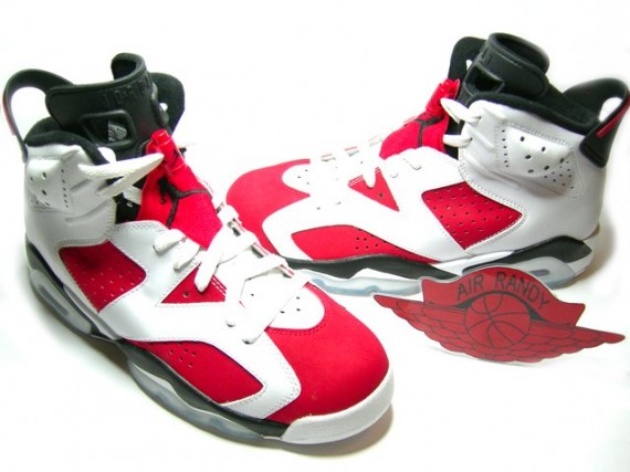 Air Jordan Vi Carmine Retro 1