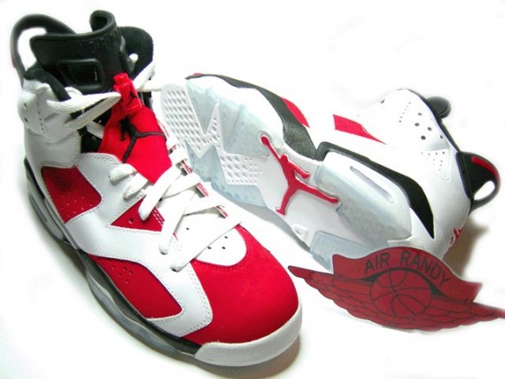 Air Jordan Vi Carmine Retro 2