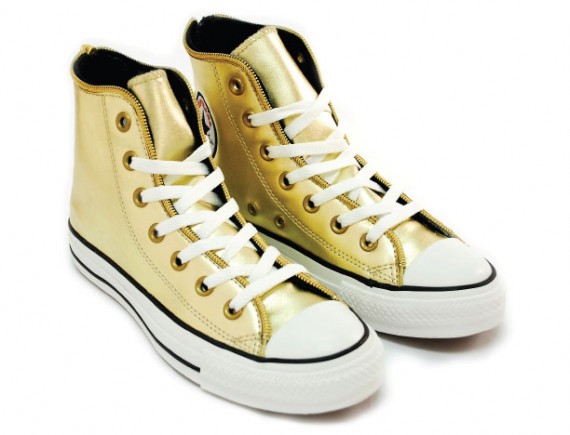 Converse Chuck Taylor AS Zipper Hi OX GOLD