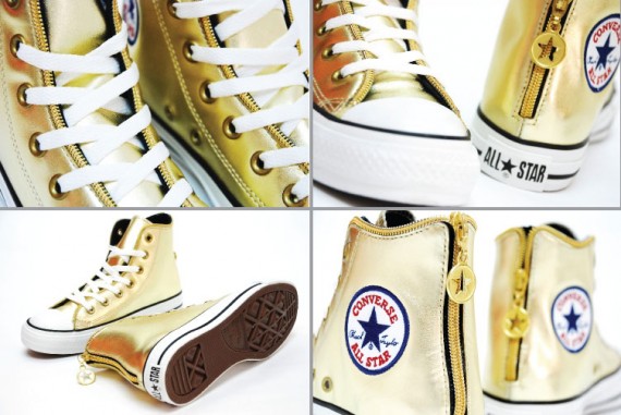 Converse Chuck Taylor AS Zipper Hi OX GOLD