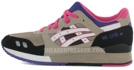 Asics Gel Lyte III - Grey - Pink - Purple