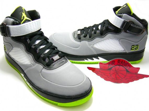 Air Jordan Force V (AJF 5) Fusion – Stealth 3M