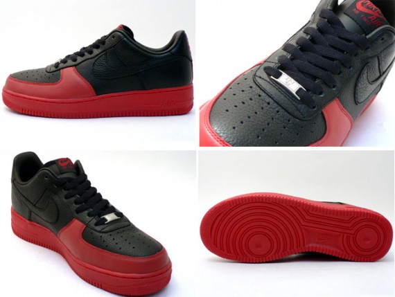 Nike Air Force 1 Low Adv Black Red 3