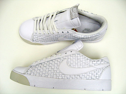 Nike Blazer Low White Woven