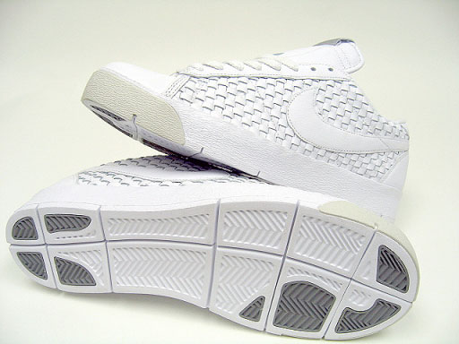 Nike Blazer Low White Woven