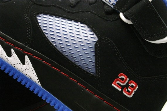 Air Jordan Force V (5) Fusion - Black - Blue Ribbon