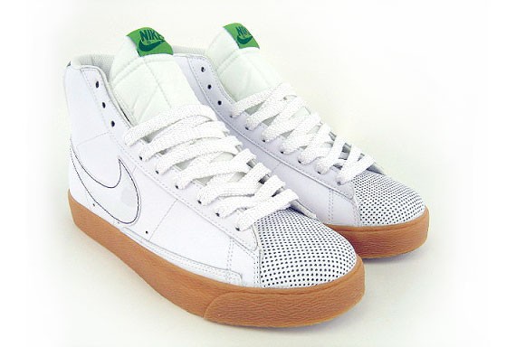 Nike Blazer High - White - Gum