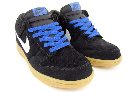 Nike Dunk Low - Black - White - Gum - Horse hair 