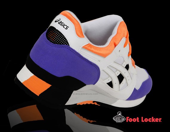 Asics Gel Lyte III - OG White - Purple - Orange Colorway