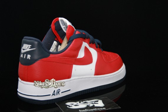 Nike Air Force 1 - Red - White - Black