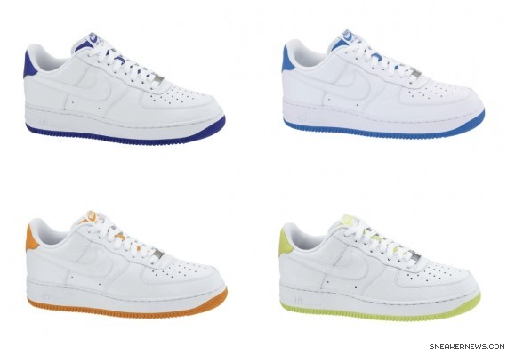 Nike Air Force 1 Low ’07 – 4 New Colors
