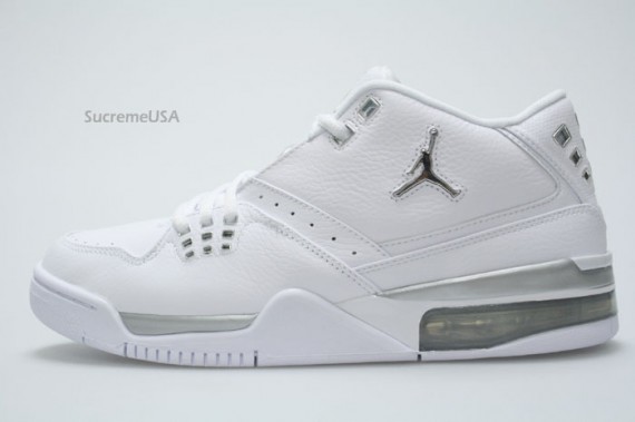 Air Jordan - Flight 23 - White - Metallic Silver