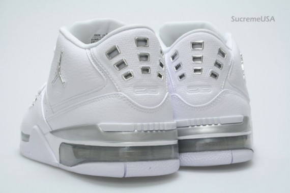 Air Jordan - Flight 23 - White - Metallic Silver