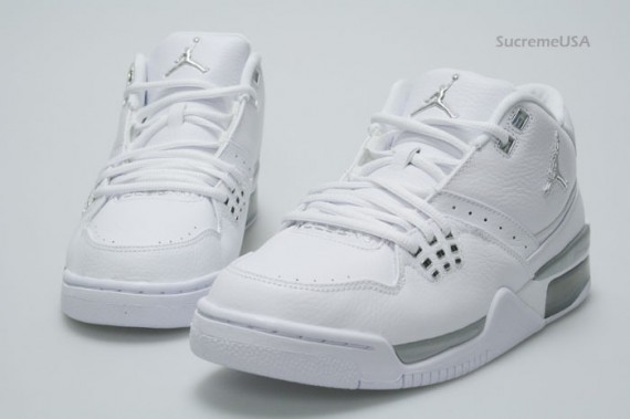 Air Jordan - Flight 23 - White - Metallic Silver